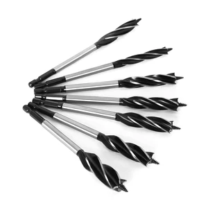 Büküm matkap ucu seti için Ağaç İşleme, Hızlı Kesme Ahşap, Burgu, Aracı, Marangoz ve Marangoz, kesim Güvenlik güncelleme envanter aracı, 10mm-35mm Ahşap için 6 büyük satış, burgu kılavuzu - №6