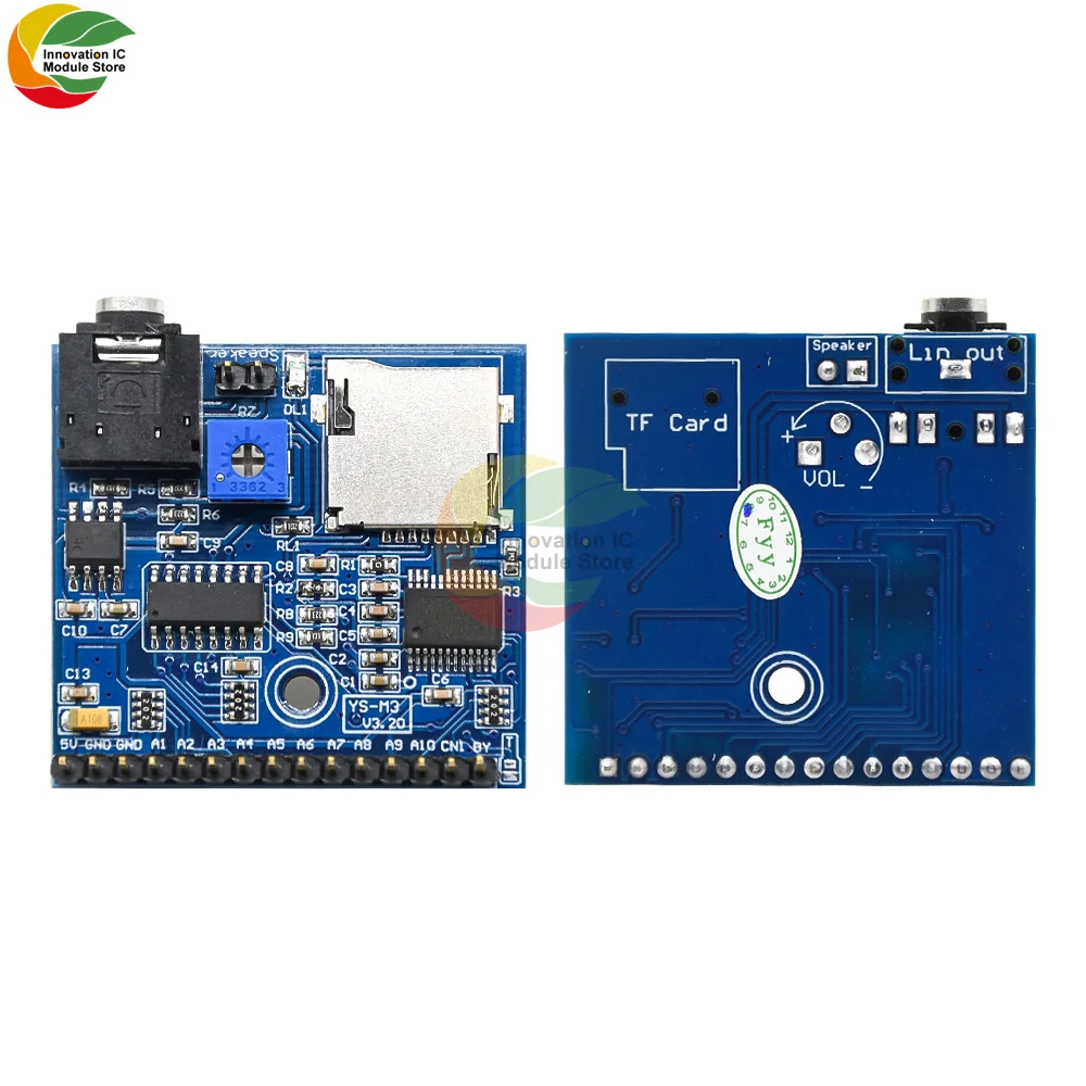 Voice Spelen Module MP3 Prompt Trigger Uitzending Mcu Diy Omroep MP3 Voice Module Voor Arduino