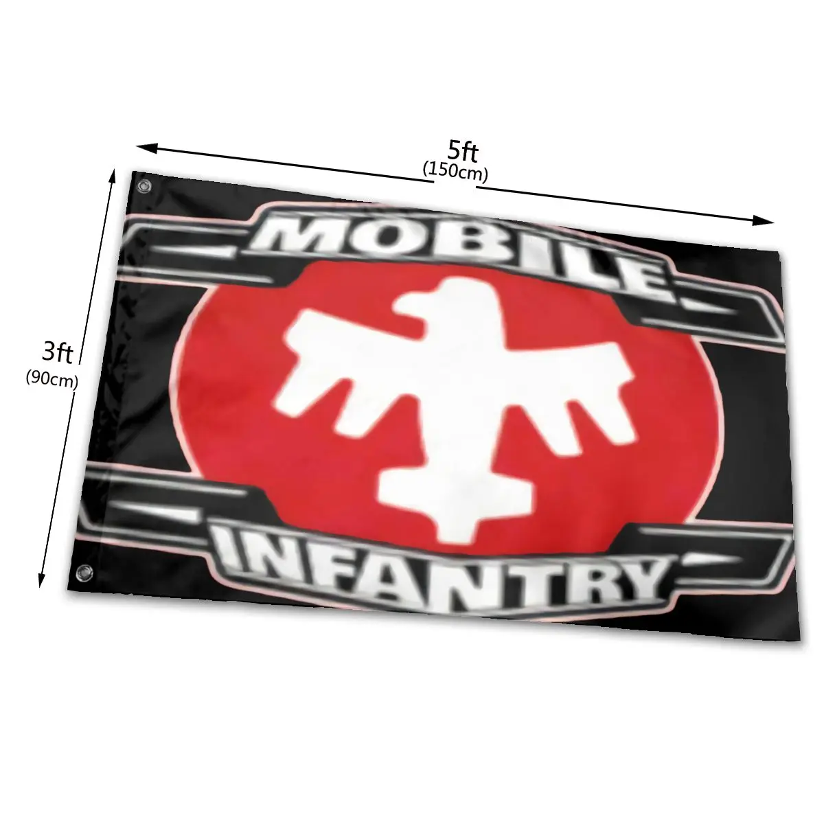 Starship Troopers Mobile Infantry Movie Present Western Style Interesting Pictures Banner Home Outdoor Gift Party Flag