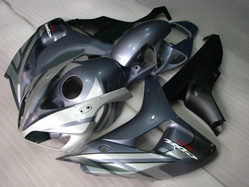 

Injection Plastic fairing kit for Honda CBR1000RR 2006 2007 grey silver fairings set CBR 1000RR 06 07 100% fit