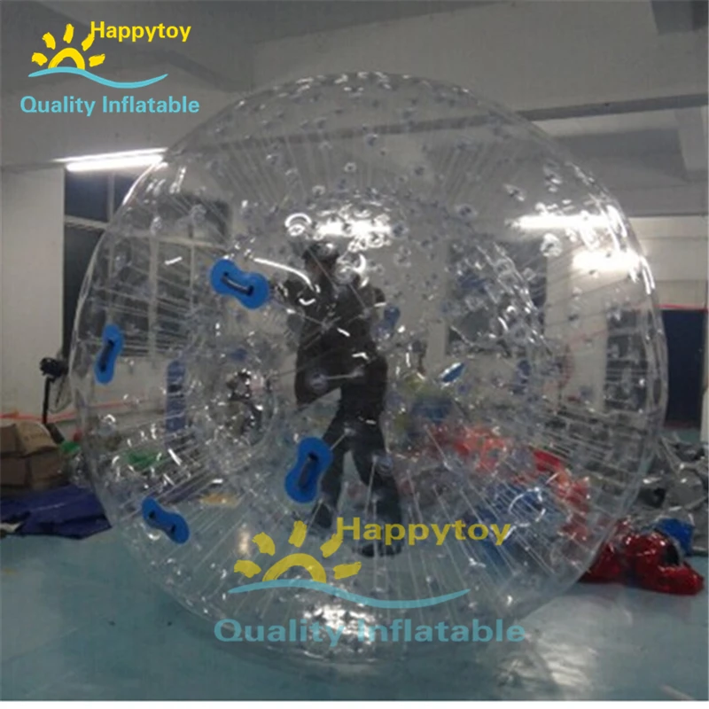 Transparent Double Layer Walking Inflatable Human Hamster Water Zorb Ball