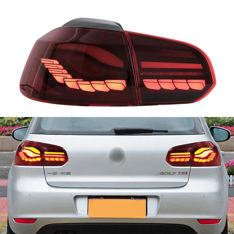 

Tail Light Taillights for Volkswagen VW Golf 6 MK6 R20 2009 2010 2011 2012 2013 Trailer Rear Lights Led Stop Signal for Cars Fog