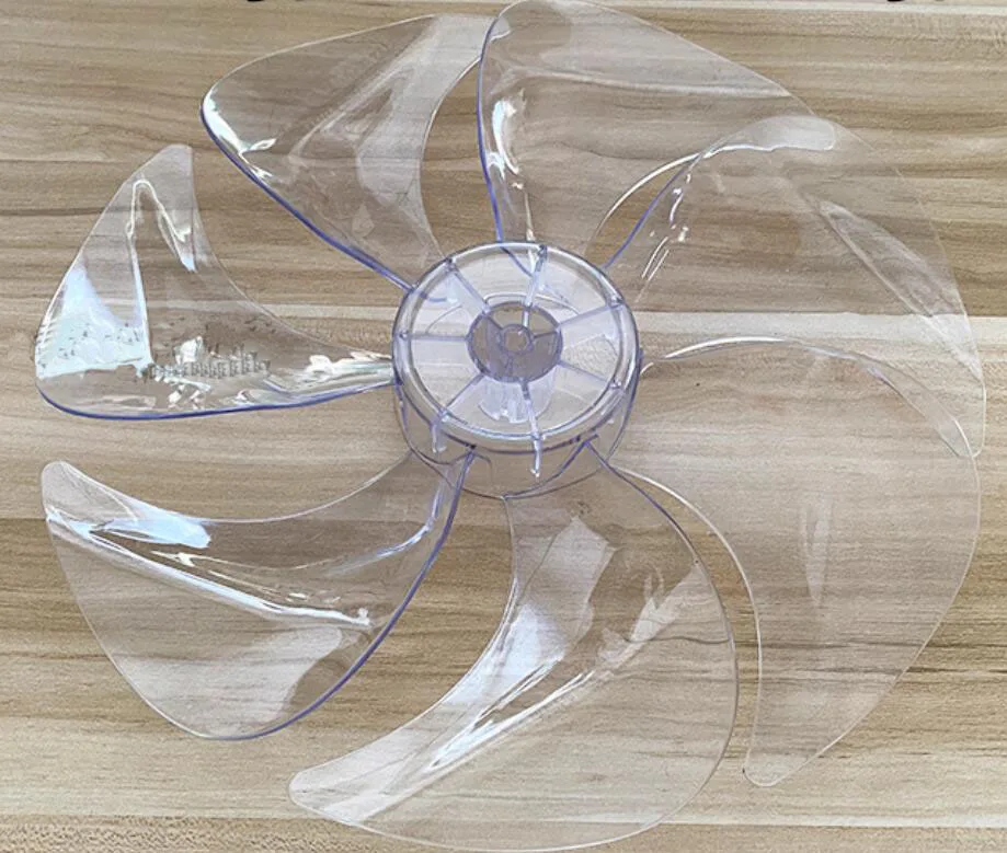 12 inches Electric Fan Parts AS material Transparent Fan Blade SAD30MB SAD30MA  7-blade