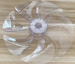 12 inches Electric Fan Parts AS material Transparent Fan Blade SAD30MB SAD30MA  7-blade