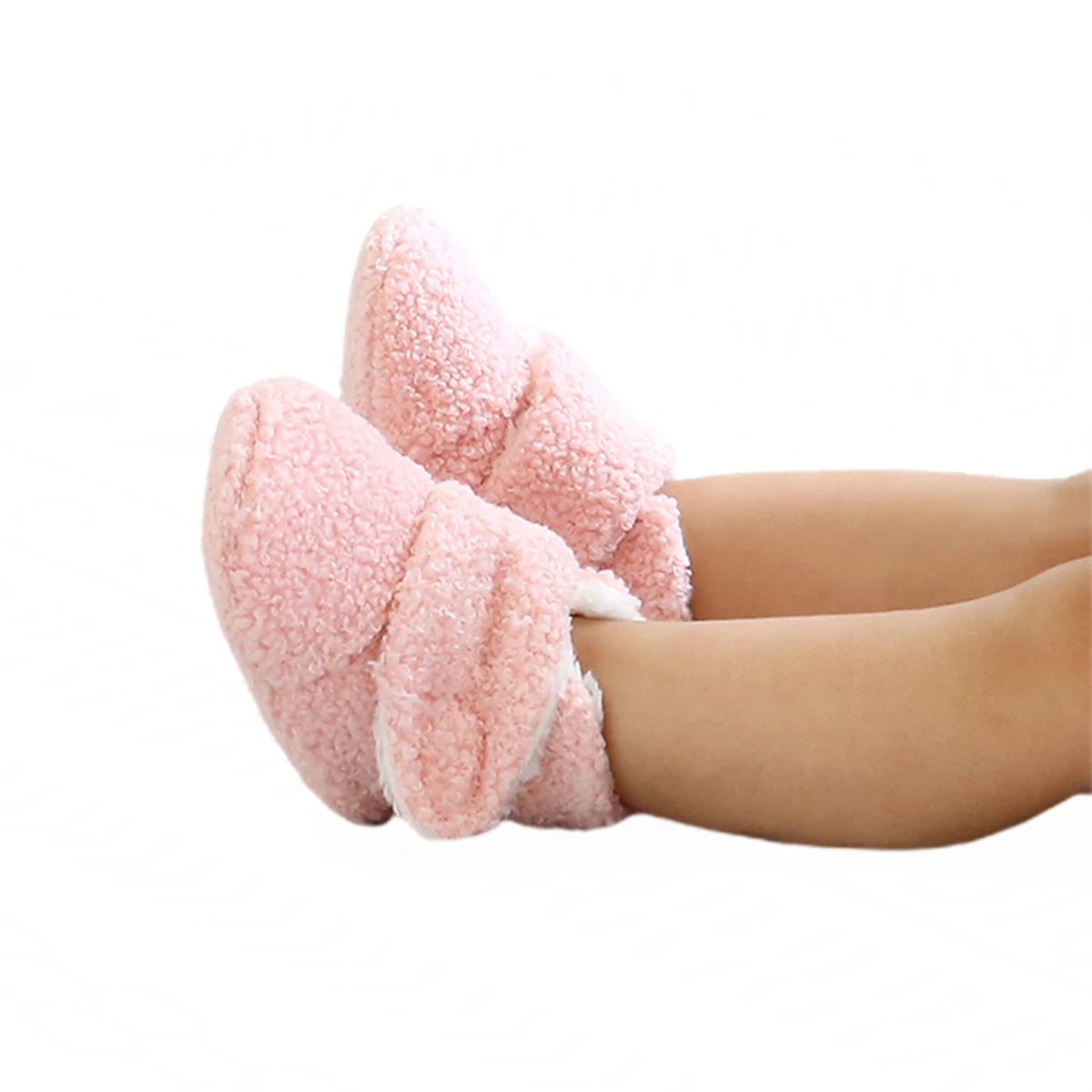 Tập Đi Cho Bé Mùa Đông Ấm Ấm Cúng Trang Boot Unisex Trẻ Sơ Sinh Dép Cũi Giày Không Trượt Đáy Cho Bé Trai Bé Gái 0-18M