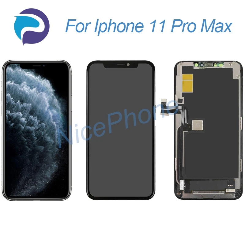 Incell Iphone 11 Pro Max LCD Screen + Touch Digitizer Display 2688*1242 A2215/8, A2161, A2220 iPhone12.5 11 Max Pro LCD Screen