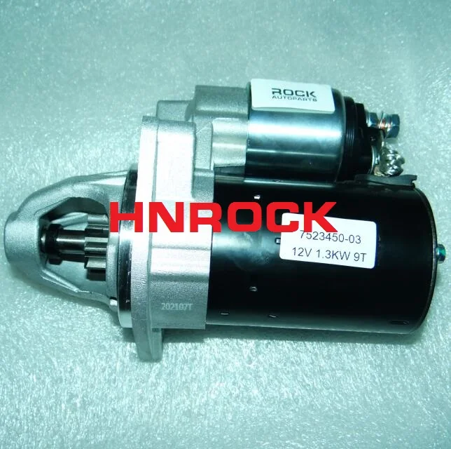 

NEW 12V STARTER 7523450-01 7523450-03 0001107425 0001107426 0001107525 0001107526 12412354706 12417523450 12417524843 FOR BMW