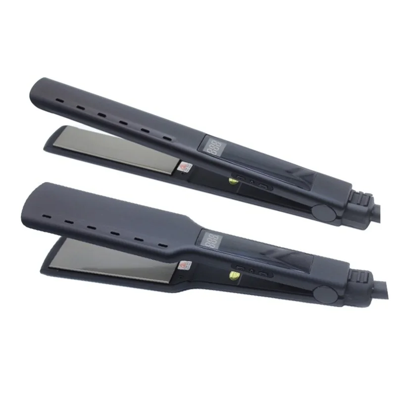 Professional Hair Straightener LED Nano Titanium Flat Iron Wet/Dry Hair Styling Tools