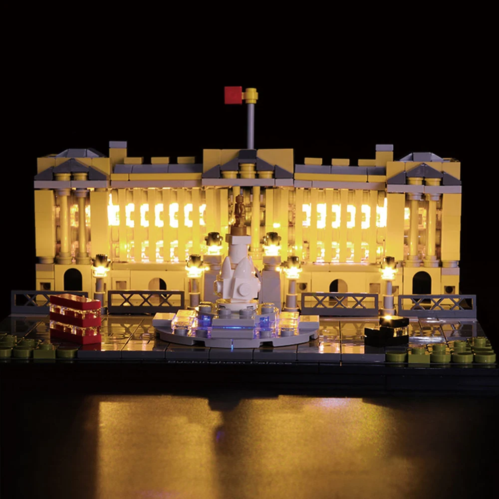 Vonado LED Lighting Kit for 21029 Architecture Series Buckingham Palace Light Kit, Not Included the Building Block