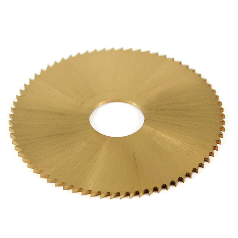 1pc 60/70mm 72T Key Cutting Machine Cutter Titanium Coated HSS Circular Saw Blade For Cutting Keys Key Machine Parts