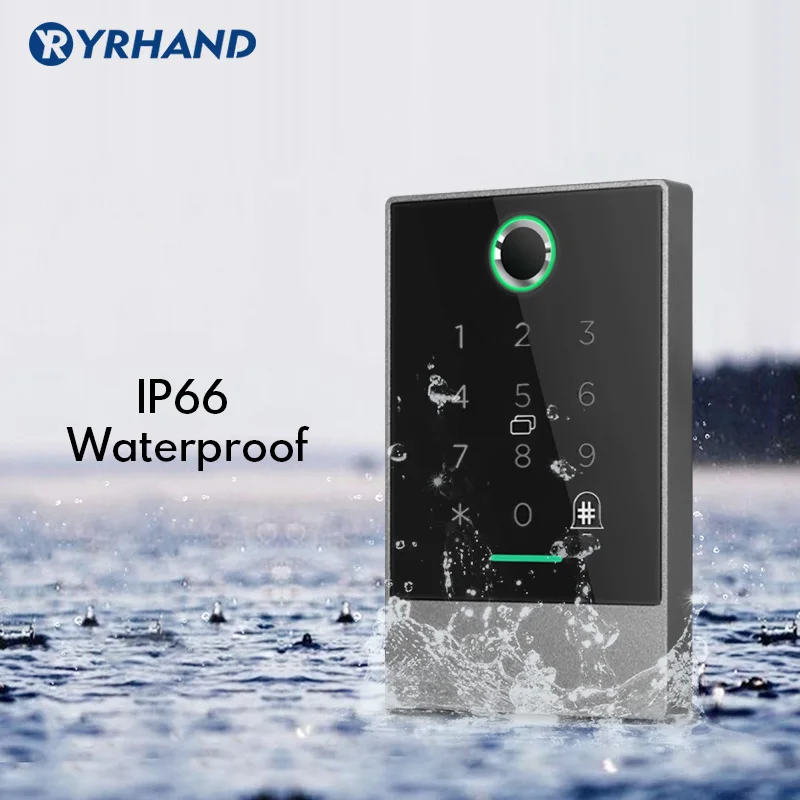 Imagem -04 - Sistema de Controle de Acesso à Porta Inteligente Bluetooth Ttlock Controle por Aplicativo Leitor de Cartão Impressão Digital