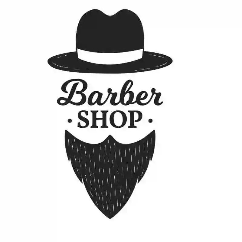 Man Barber Shop Sticker  Chop Bread Decal Haircut Posters Vinyl Wall Art Decals Decor Windows Decoration Mural