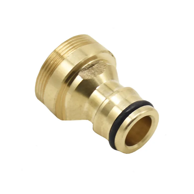 Silver Female 22 To M24 Male Quick Connector Brass Nipple Faucet Adapter Garden Tap Adapter 1Pcs