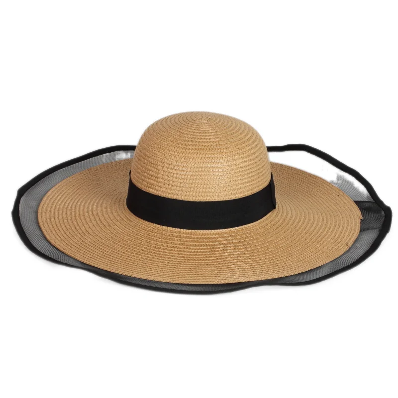 

Fashion Beach Seaside Caps Women Summer Fedora Hat Mexican Style Ladies Large Brim Floppy Straw Hats Spring Summer Autumn