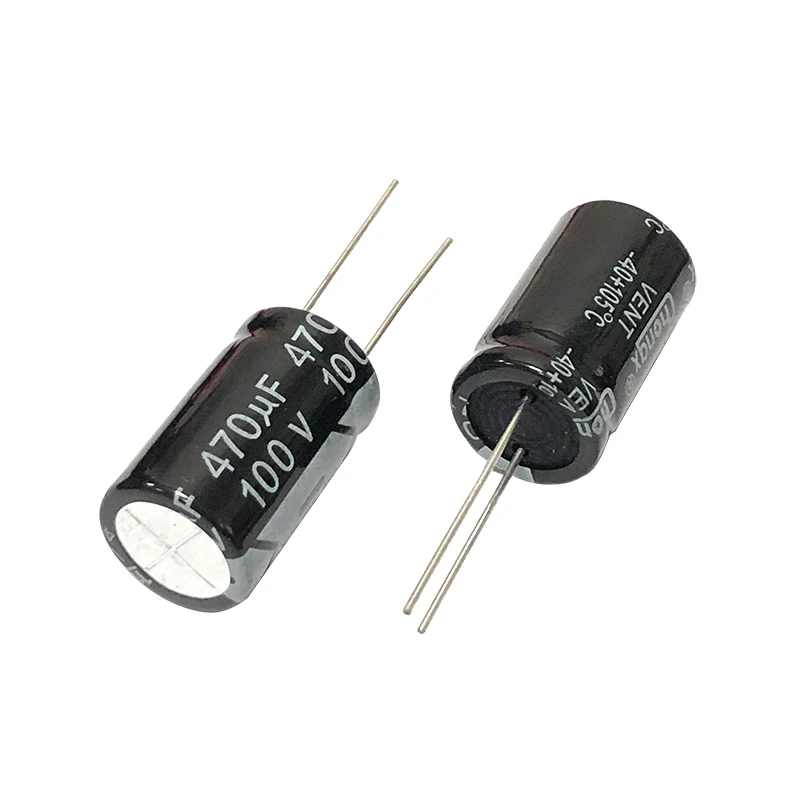 5pcs100V470UF 16X25Mm Kapasitor Elektrolitik Aluminium 100V 470UF 100serap 470mf 100vdc 470MFD