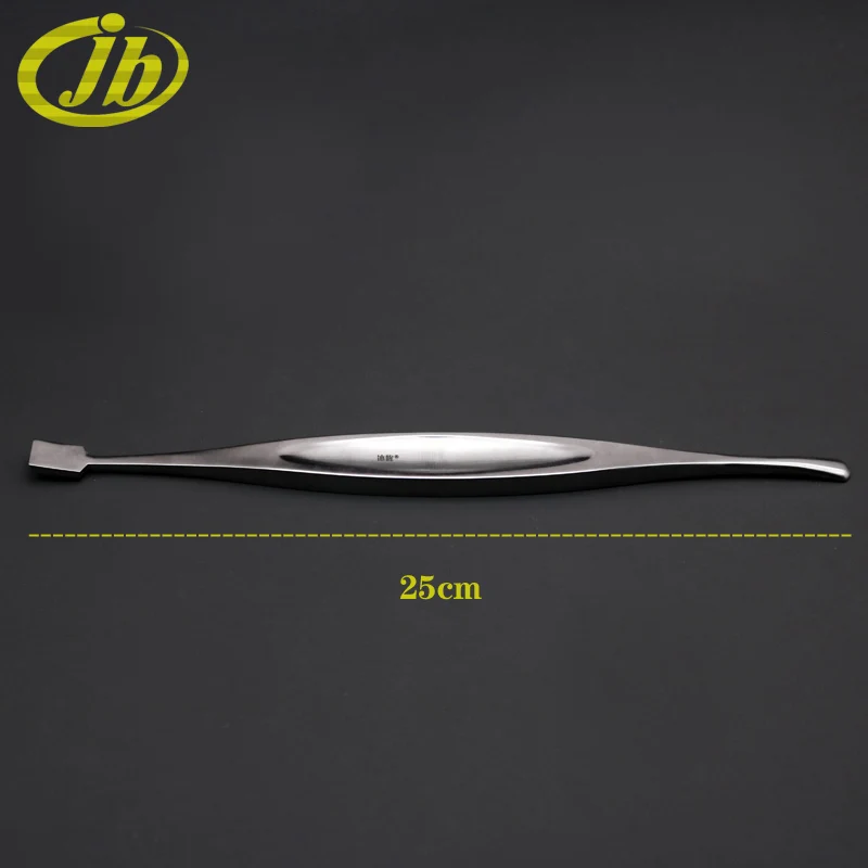 Bone knife double-end 25cm stainless steel surgical operating instrument medical stripper sharp