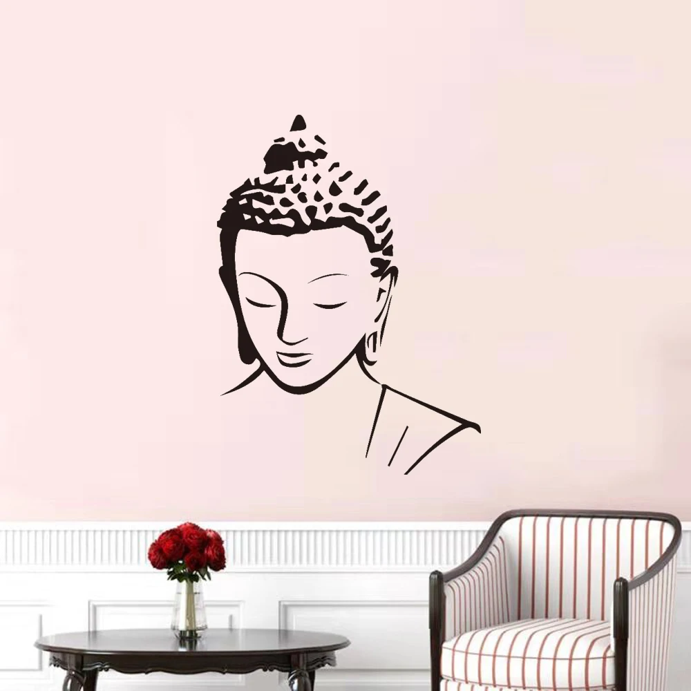 Religion Buddha Pattern Wall Decal Sticker Home Decor Removable Art Vinyl Mural for Living Room Bed room Wall Art decoration