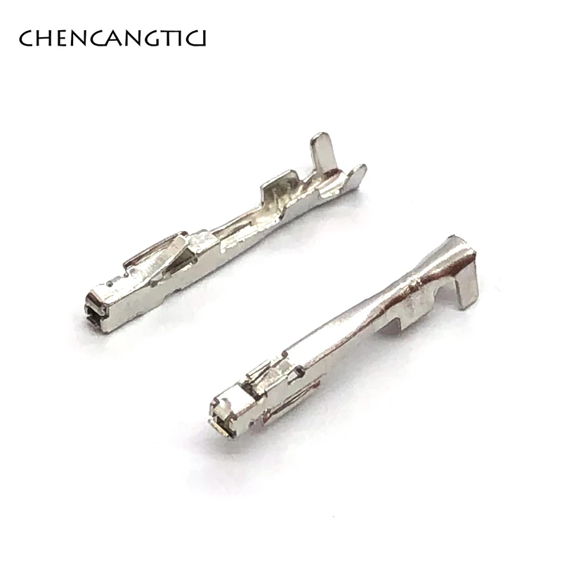 Masculino e Feminino Auto Crimp Pins, Terminal de fio solto para Tyco Amp Connector, 1376352-1, 1123343-1, 20 Pcs