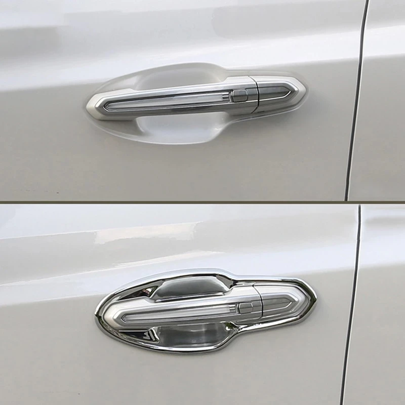 Trim Accessories Car Moulding Sticker Shell ABS Chrome for Cadillac XT5 2016 17 18 19 2020 Car Door Protector Handle Bowl Covers