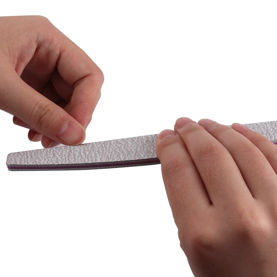 5/10/15 szt. Pilniczek do paznokci w kształcie półksiężyca, pilnik papierowy, pilnik szlifierski, pilniki polerskie, sprzęt do szlifowania paznokci, pilnik do manicure, narzędzia