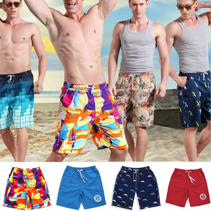 

2020 Pocket Quick Dry Swimming Shorts For Men Swimwear Man Swimsuit Swim Trunks Summer Bathing Beach Wear Surf Boxer Brie