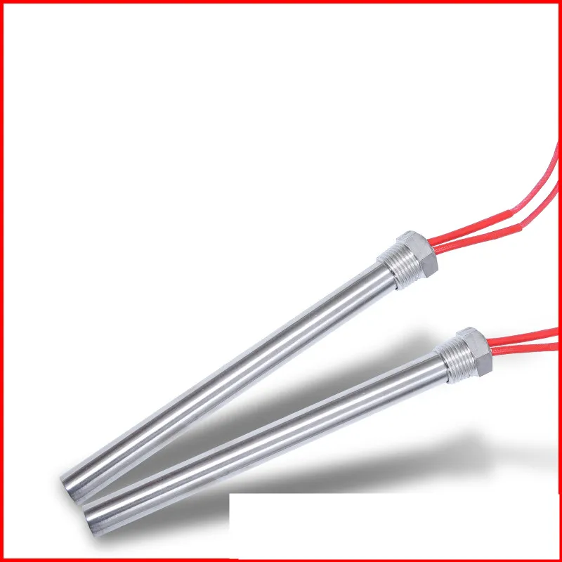 Single Head heating tube stainless steel electrical heating rod single end 220v high-power