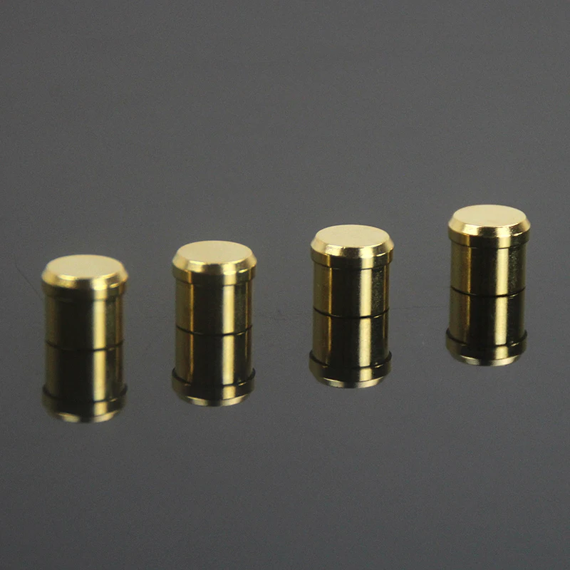 Conector de cortocircuito hifi chapado en oro, conector RCA, protector de toma de protección, 8-50 Uds.