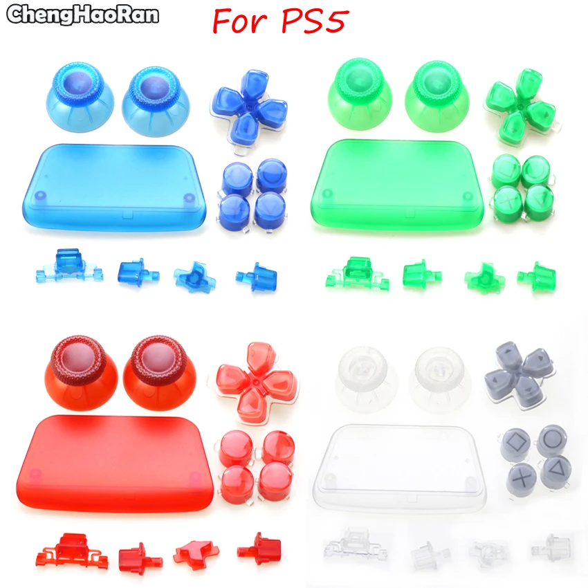 ChengHaoRan-Spare sheath for Playstation 5 ps5 command, shell cover with color buttons, L1, R1, L2, R2