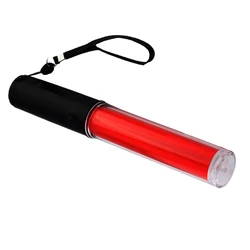 26cm LED Traffic Safety Baton Light Wand Traffic Control Signs Lights