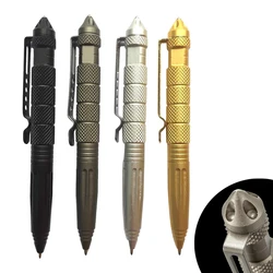 Tungsten Steel Tactical Pen, Proteção de segurança, Personal Defense Tool, EDC Defense Supplies, Pacote simples