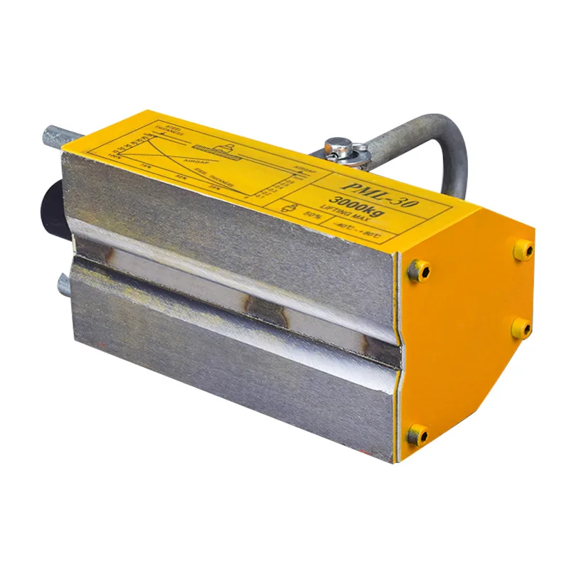 Nam Châm Vĩnh Cửu Nâng Công Nghiệp Mạnh Mẽ Từ Tính Nâng 100/200Kg Nam Châm 3 Nâng Cần Trục Vĩnh Viễn Nam Châm Hút