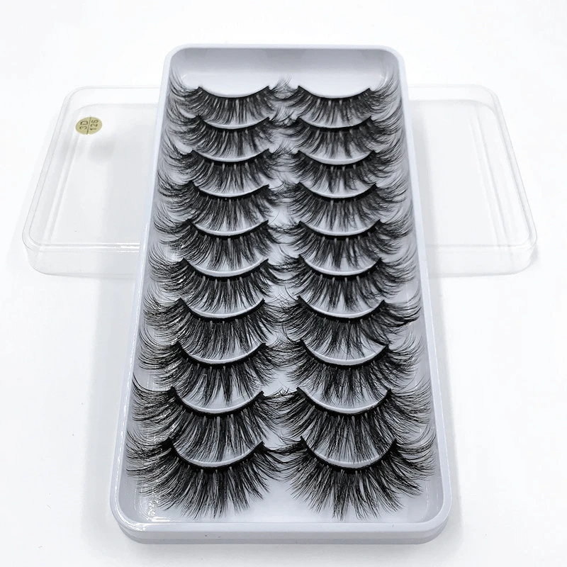 10 Pairs Mink False Eyelashes Natural 3D  False eyelashes Dramatic Makeup Eyelash extension Beauty Makeup tool maquillaje lashes