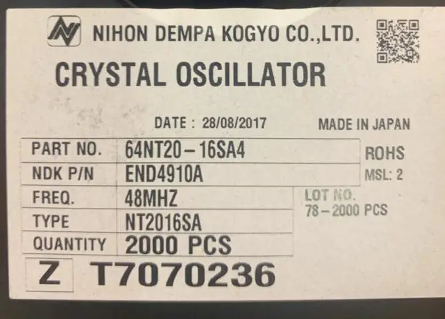 5PCS/ NT2016SA Ndk …