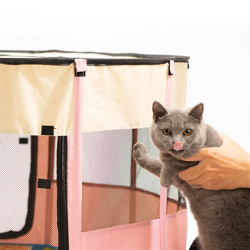 Tenda per gatti sala di consegna lettiera per gatti gabbia per gatti incinta in attesa di produzione sala di consegna allevamento di cani scatola di consegna forniture per animali domestici