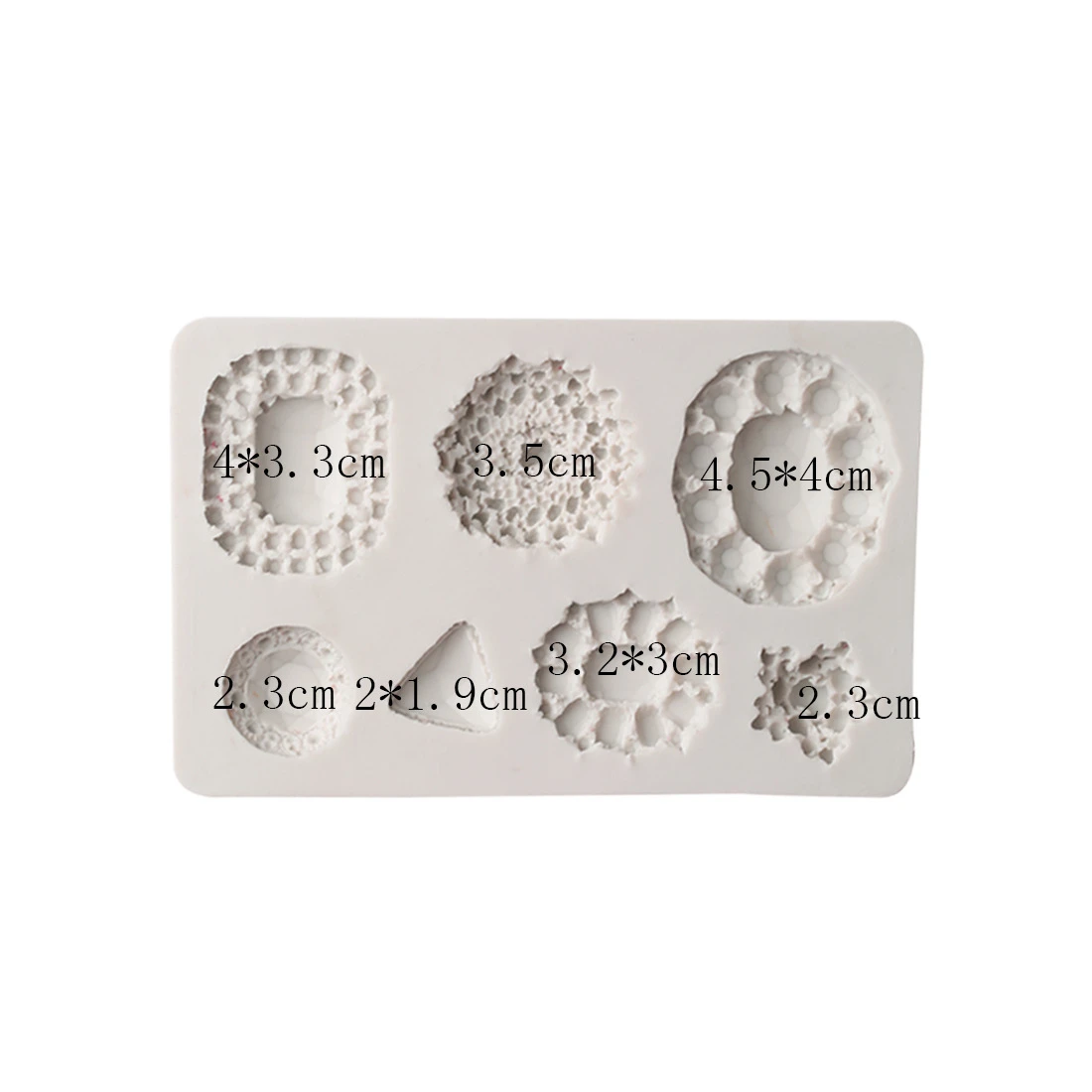 Edelstein-Schokoladen-Fondant-Form Europäische Relief-Edelstein-Kuchendekoration Silikon-Harz-Epoxid-Form Cupcake-Backzubehör Werkzeuge – Detail 10