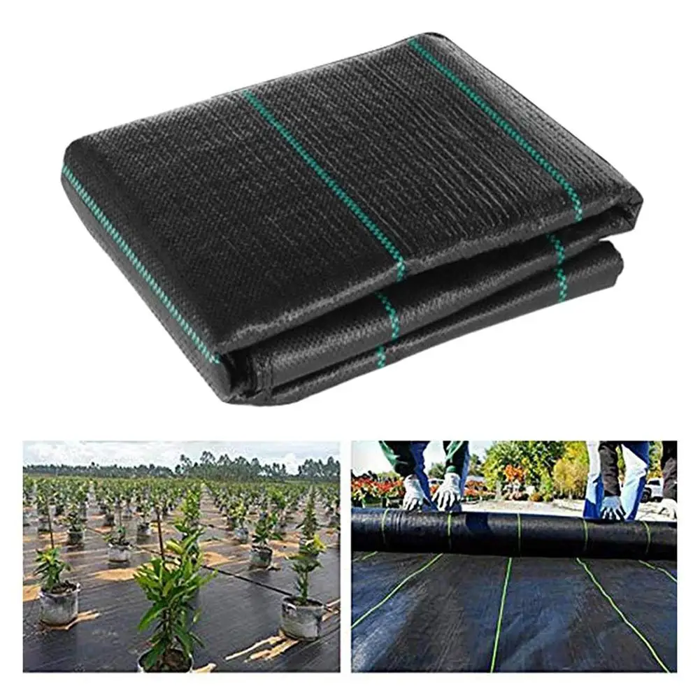 

15*1m Weed Barrier Fabric Agriculture Greenhouse Garden Weed Control Orchard Landscape Plant Weeding Ground Cover Fabric