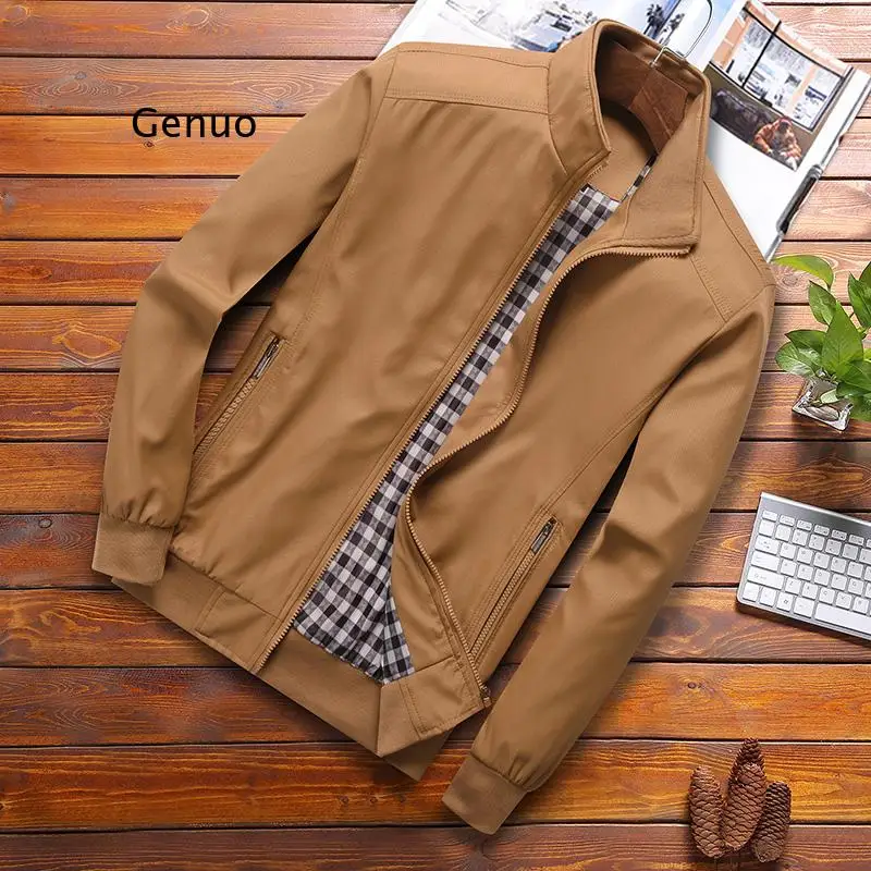

Spring New Men's Bomber Zipper Jacket Male Casual Streetwear Hip Hop Slim Fit Pilot Coat Men Clothing 4XL 5XL 6XL