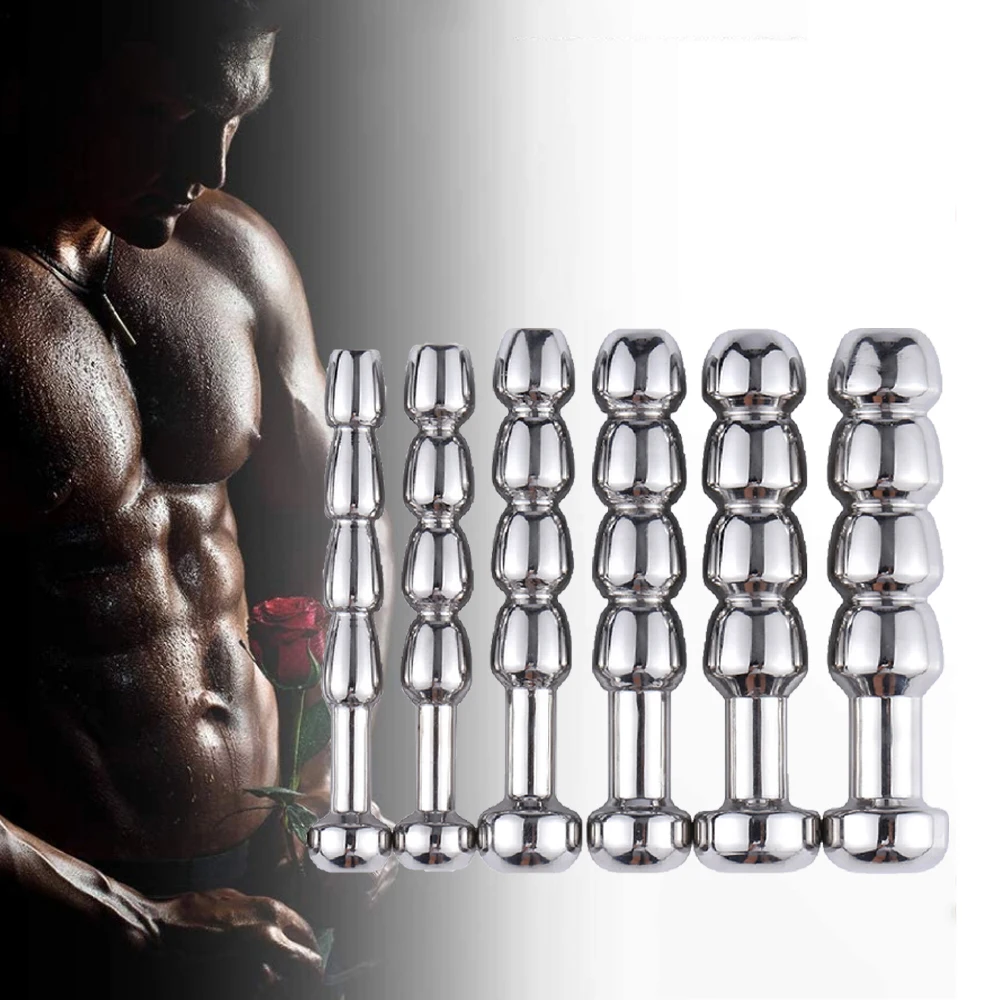 

5-11mm Stainless Steel Urethral Sound Penis Inserts Stimulation Dilator Chastity Catheter Penis Plug Male Masturbator Sex Toys