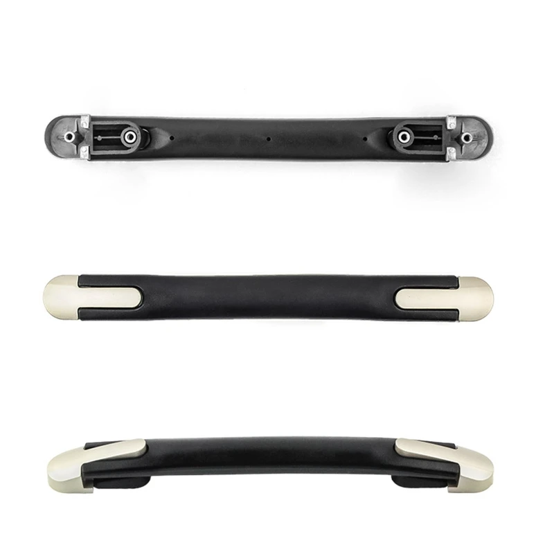 1 Pc  Luggage Handle Plastic Pull Handle Grip with Mounting Screws Replacement Parts for Luggage Suitcase Box Travel Bag