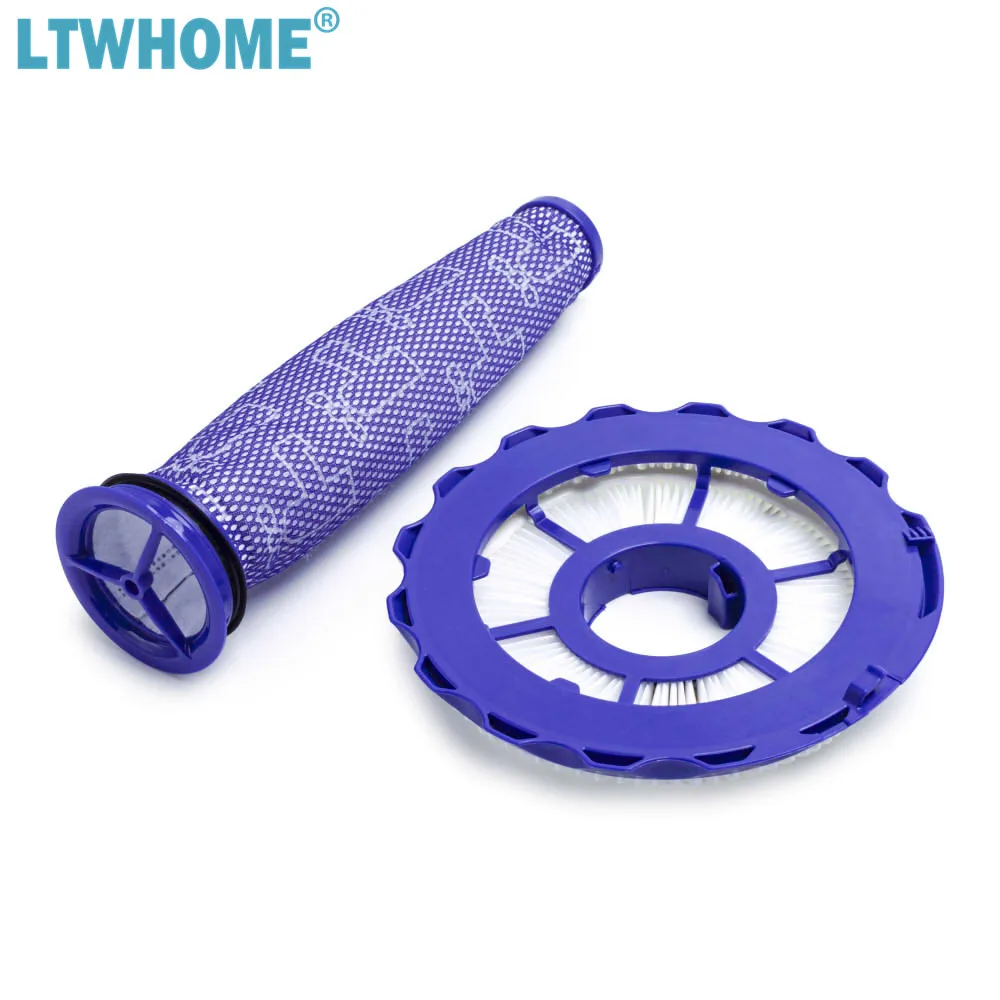 LTWHOME Replacement Vacuum Filters HEPA Post Filters & Pre Filters Kit Fit for Dyson DC40 Upright Vacuum Cleaner