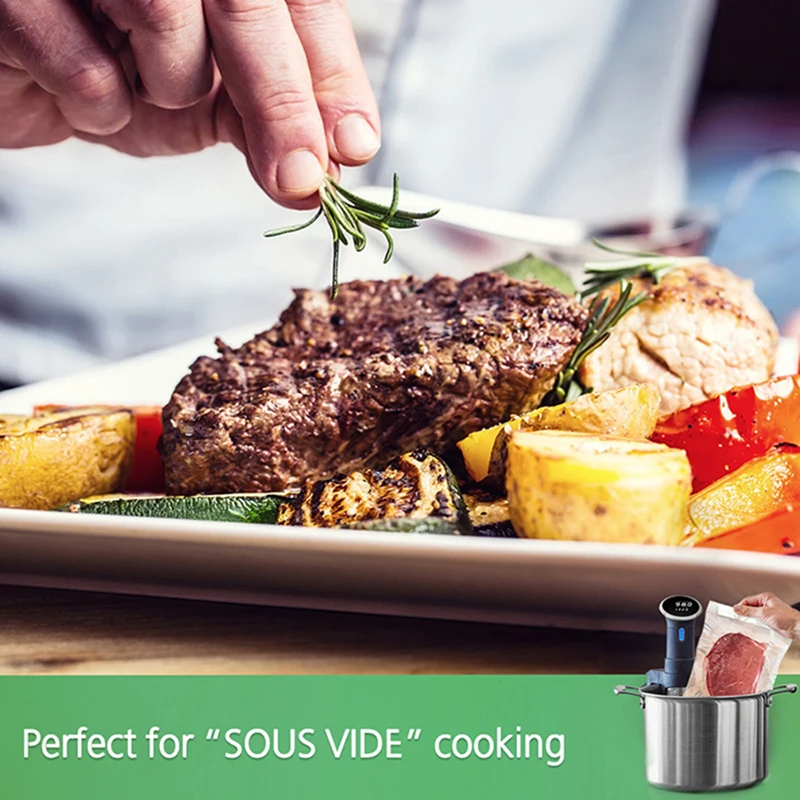 أكياس سدادة فراغية من YUMYTH ، أكياس من الدرجة الغذائية ، أكياس Sous Vide ، خالية من مادة BPA ، حزمة فراغية منزلية ، أكياس بلاستيكية للتخزين ، 3 لفات