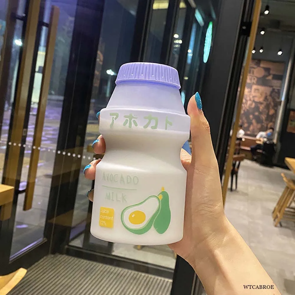 Kitchen Items Cute Gourd Kids Children Drinking Frosted Water Bottles Milk Sports Bottle Portable Shaker Water bottle Water Jug