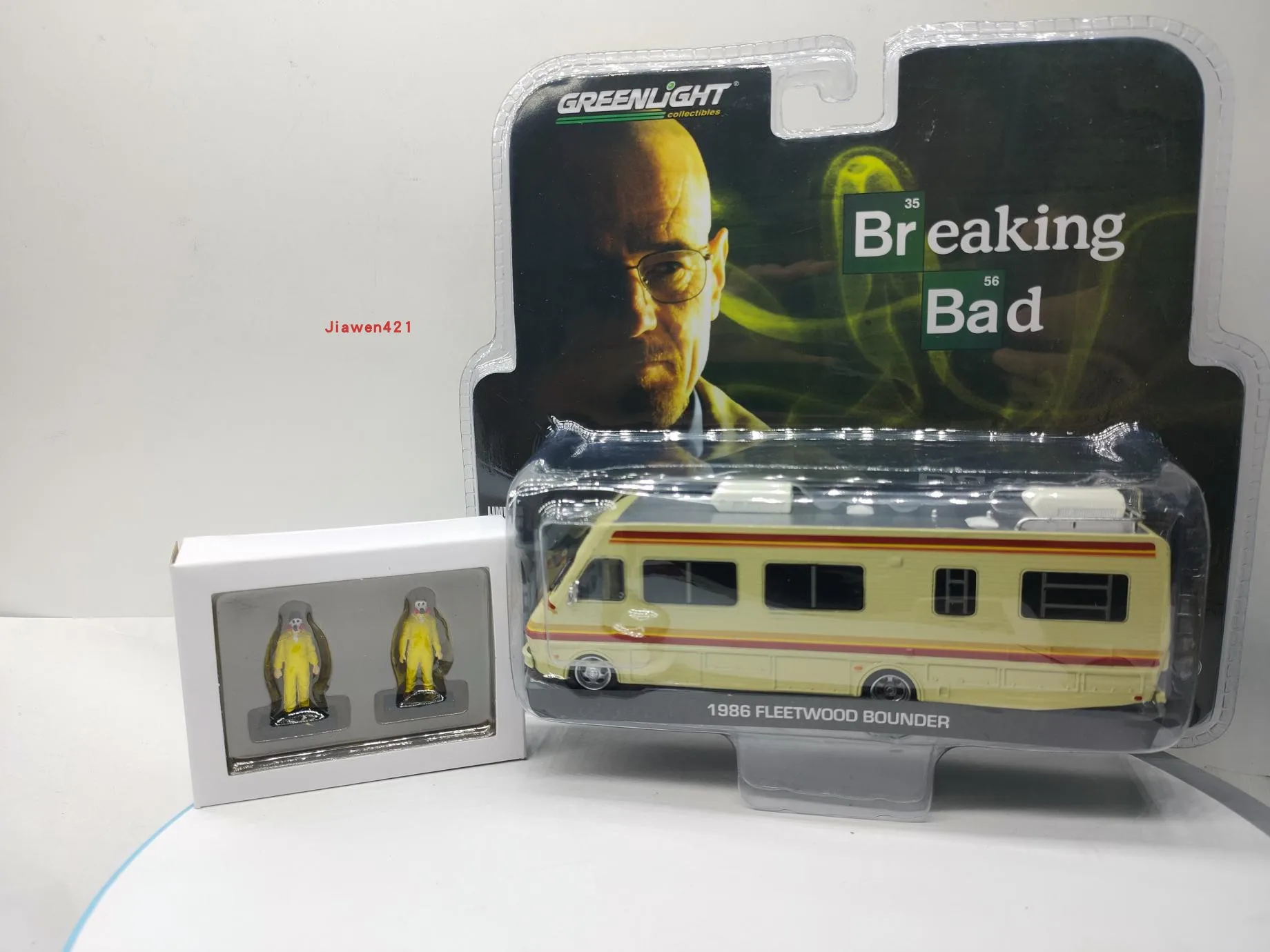 Greenlight 1/64 1986 Fleetwood Bounder Breaking Bad Rare collection car