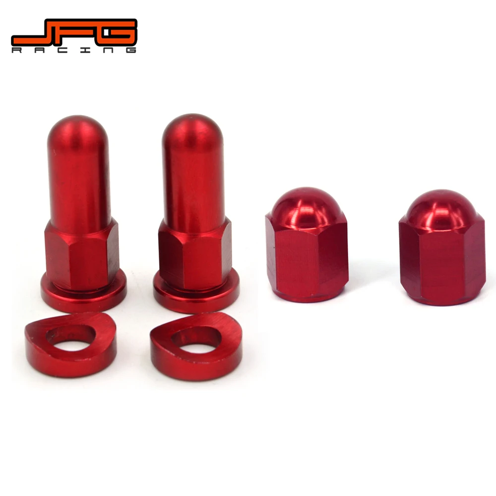 Motorcycle Rim Lock Nuts Bolts Spacer Valve Cap For HONDA CRF 250R 450R 250X 450X 250 450 450RX 250RX CR 125 250 CR250 Dirt Bike