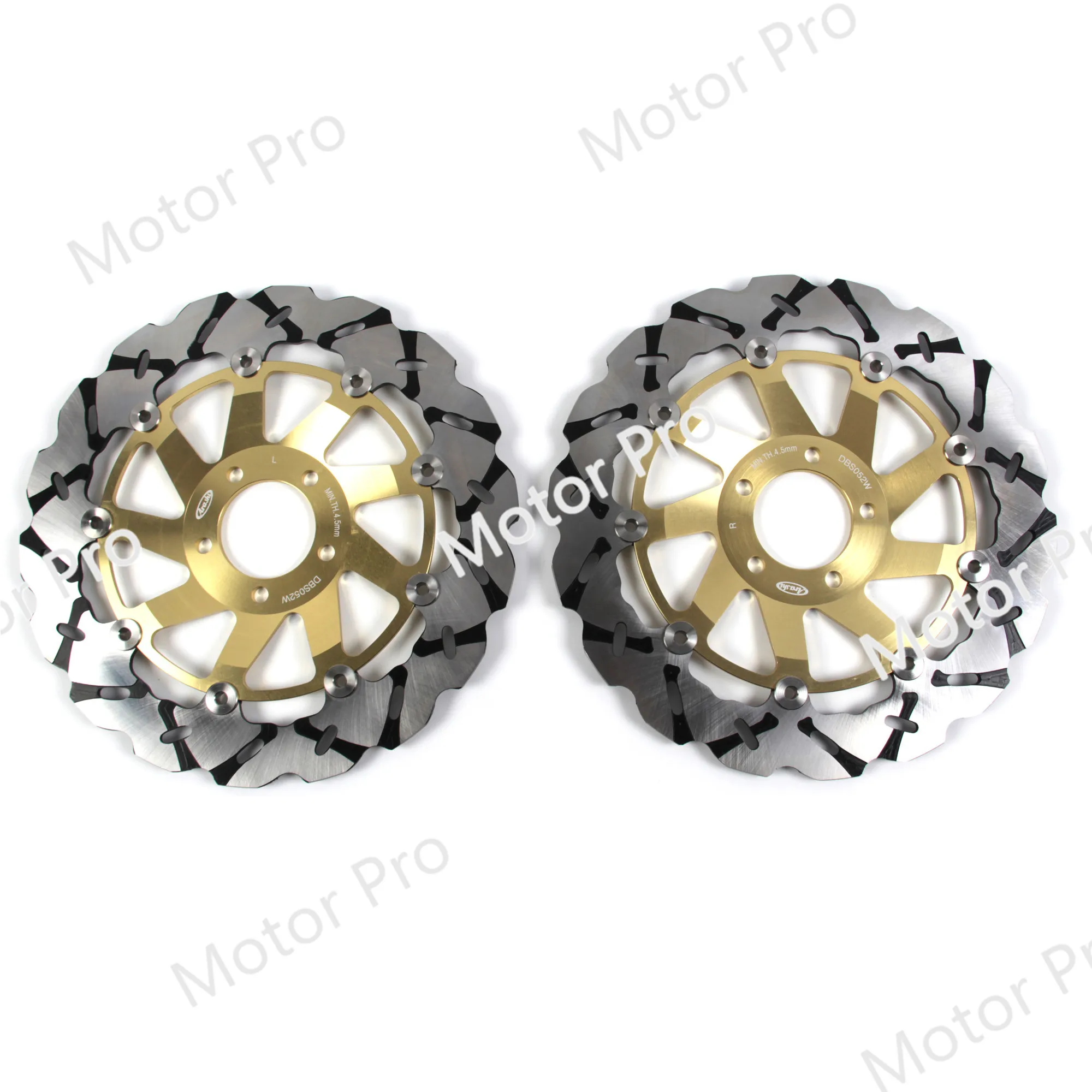 2PCS CNC Floating Disk Front Brake Disc Rotor For Kawasaki ZXR R 750 ZXR750R 1989 1990 1991 1992 ZXR-R750 / ZXR 750 1989-1995