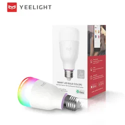 yeelight smart LED bulb lemon YLDP06YL E26/E27 colorful 800 lumens 8.5W Lemon Smart bulb Work with mihome app