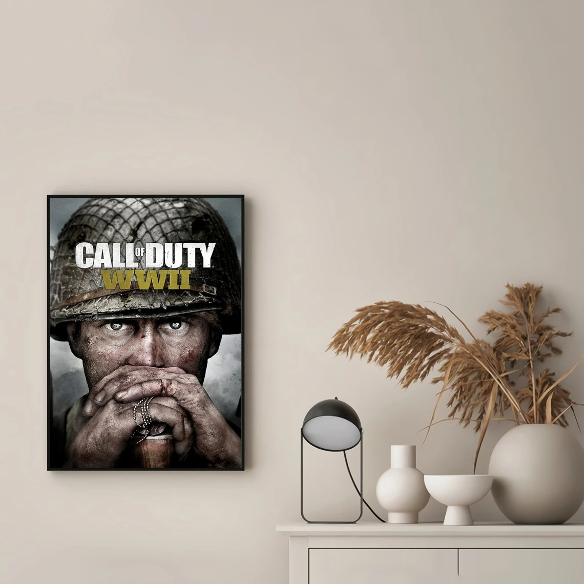 Call of Duty WWII Movie Poster Wall Painting Home Decoration (No Frame)