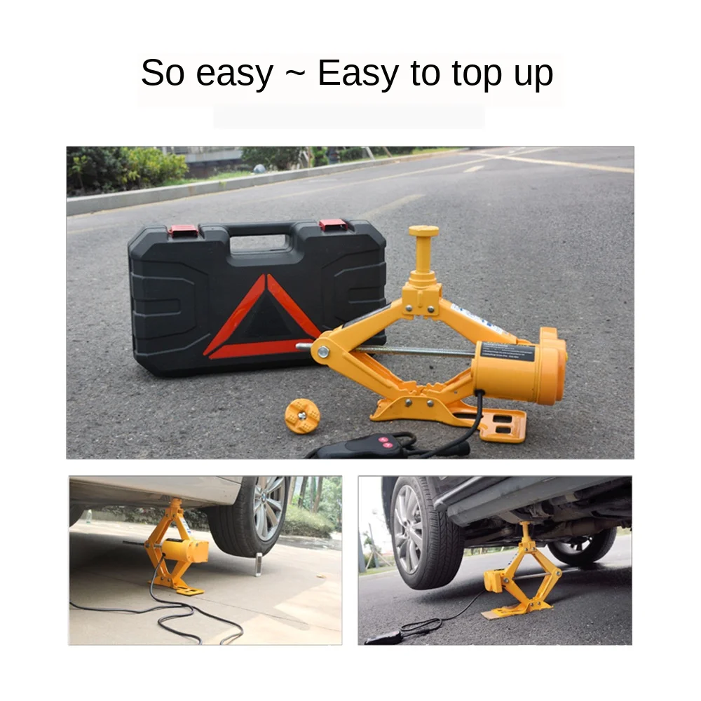 Car jack car tool box jack horizontal electric 12 v dc 3T 42CM car off-road vehicle universal electric Jack