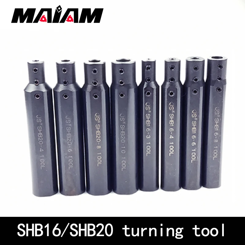 SHB12 SHB16 SHB20 SHB25 Small Diameter Boring Bars Round Shank Boring tool holder tools rod milling lathe boring cutter sleeve