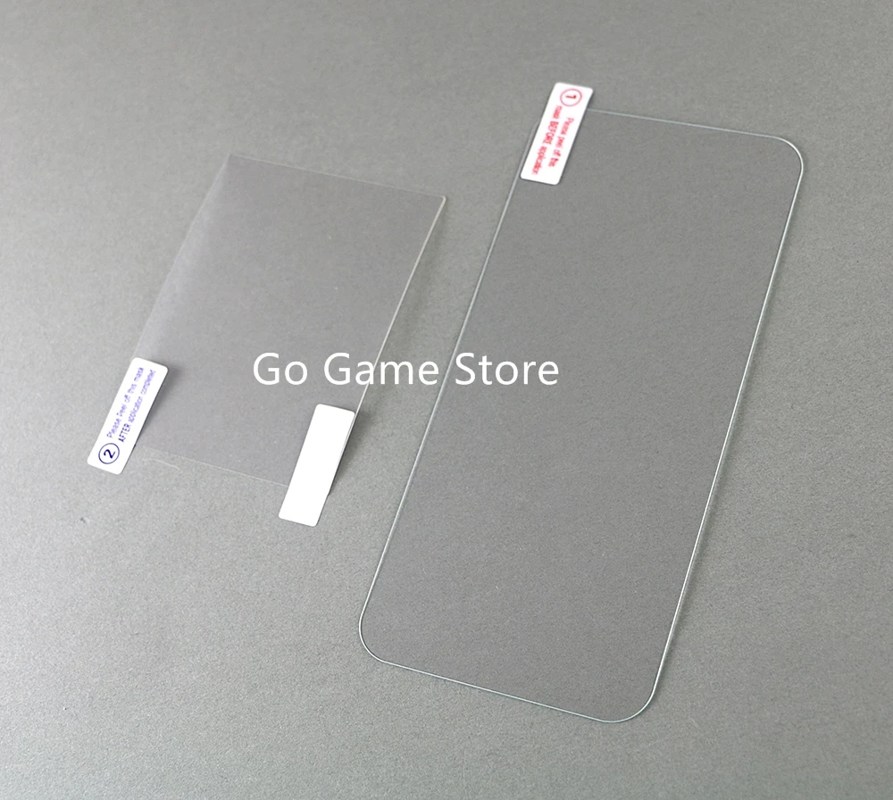 1set Tempered Glass For Nintendo New 2DS XL LL 2DSXL 2DSLL 2 DS UP + Down Screen Protector Game Console Protective Film Guard